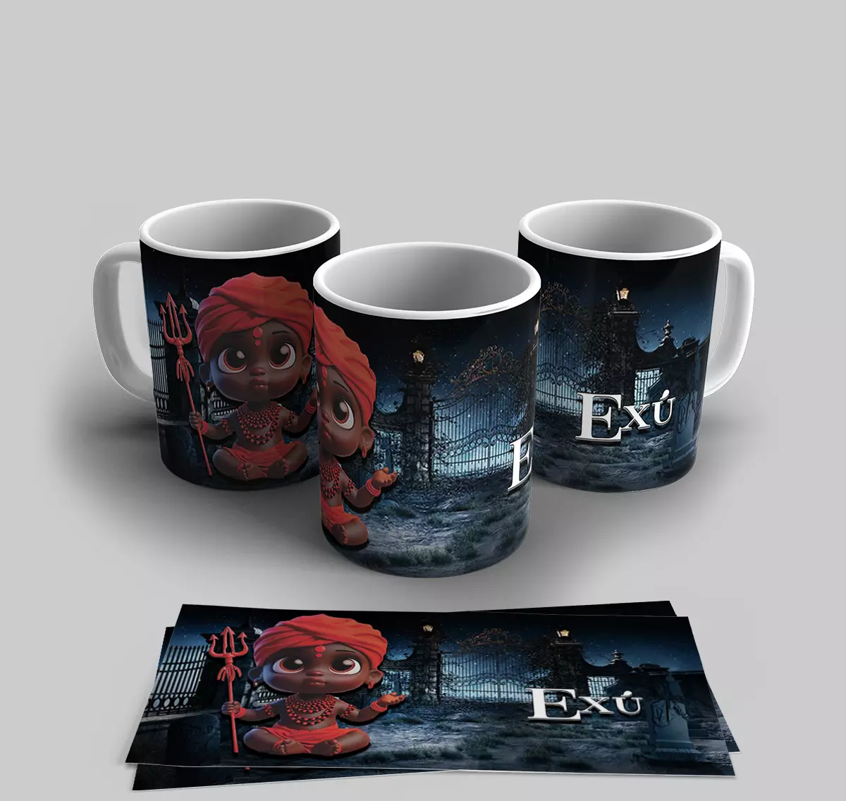 Caneca Baby Orixás - Exú