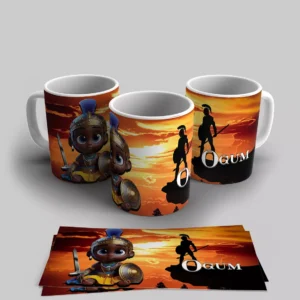 Caneca Baby Orixás - Ogum