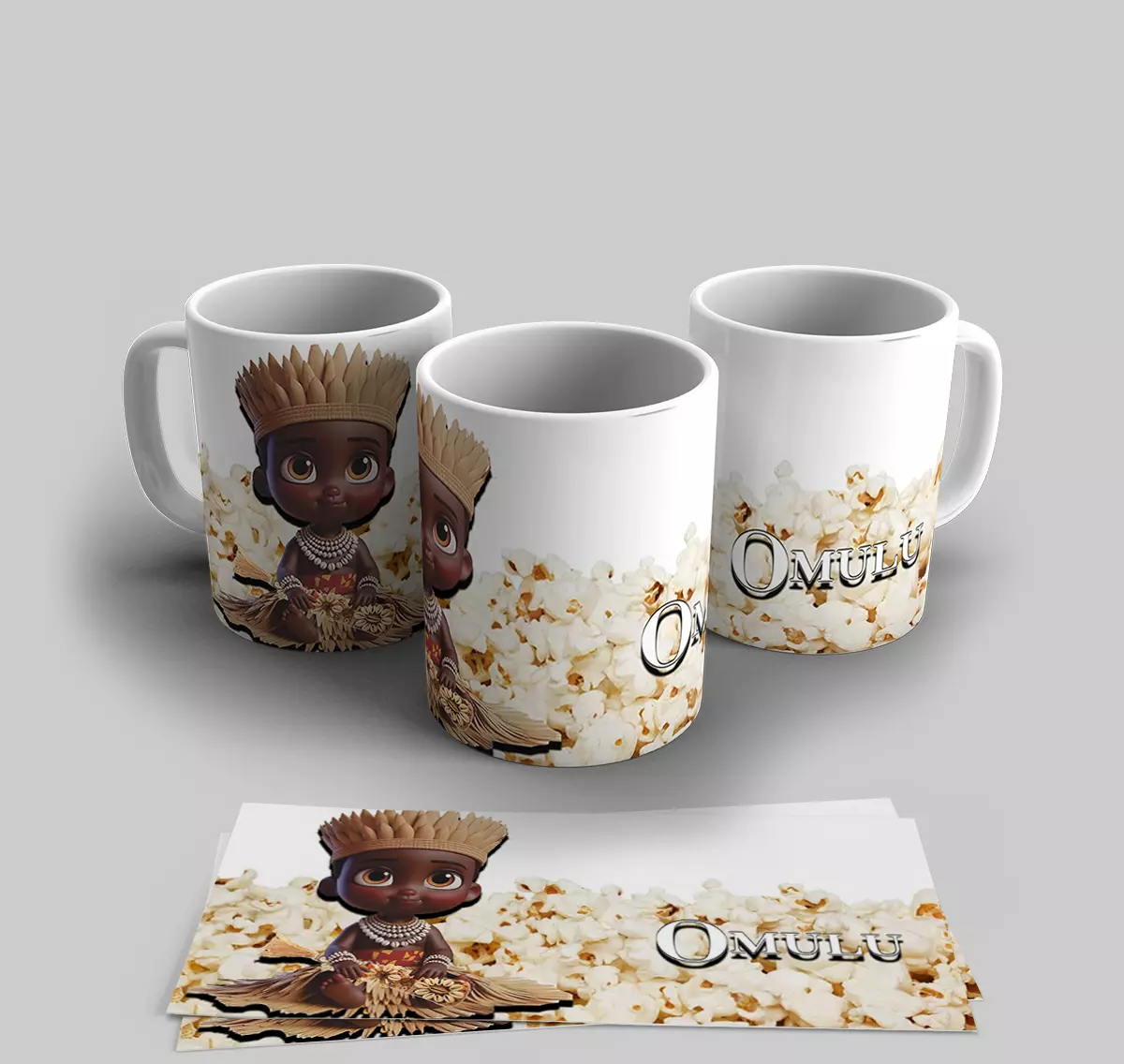 Caneca Baby Orixás - Omolu