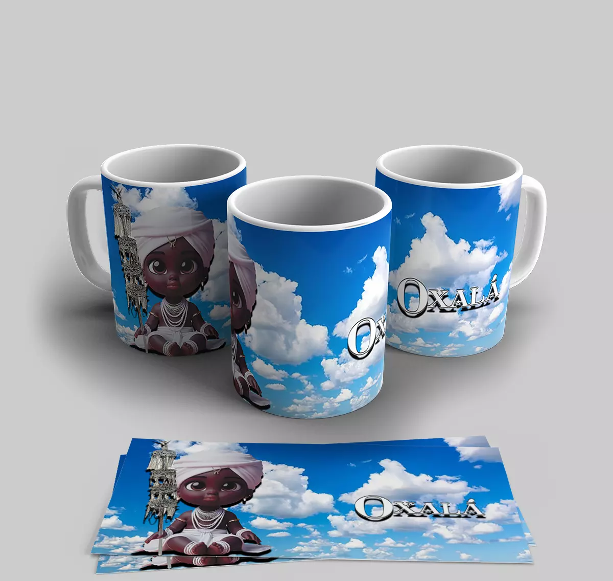 Caneca Baby Orixás - Oxalá