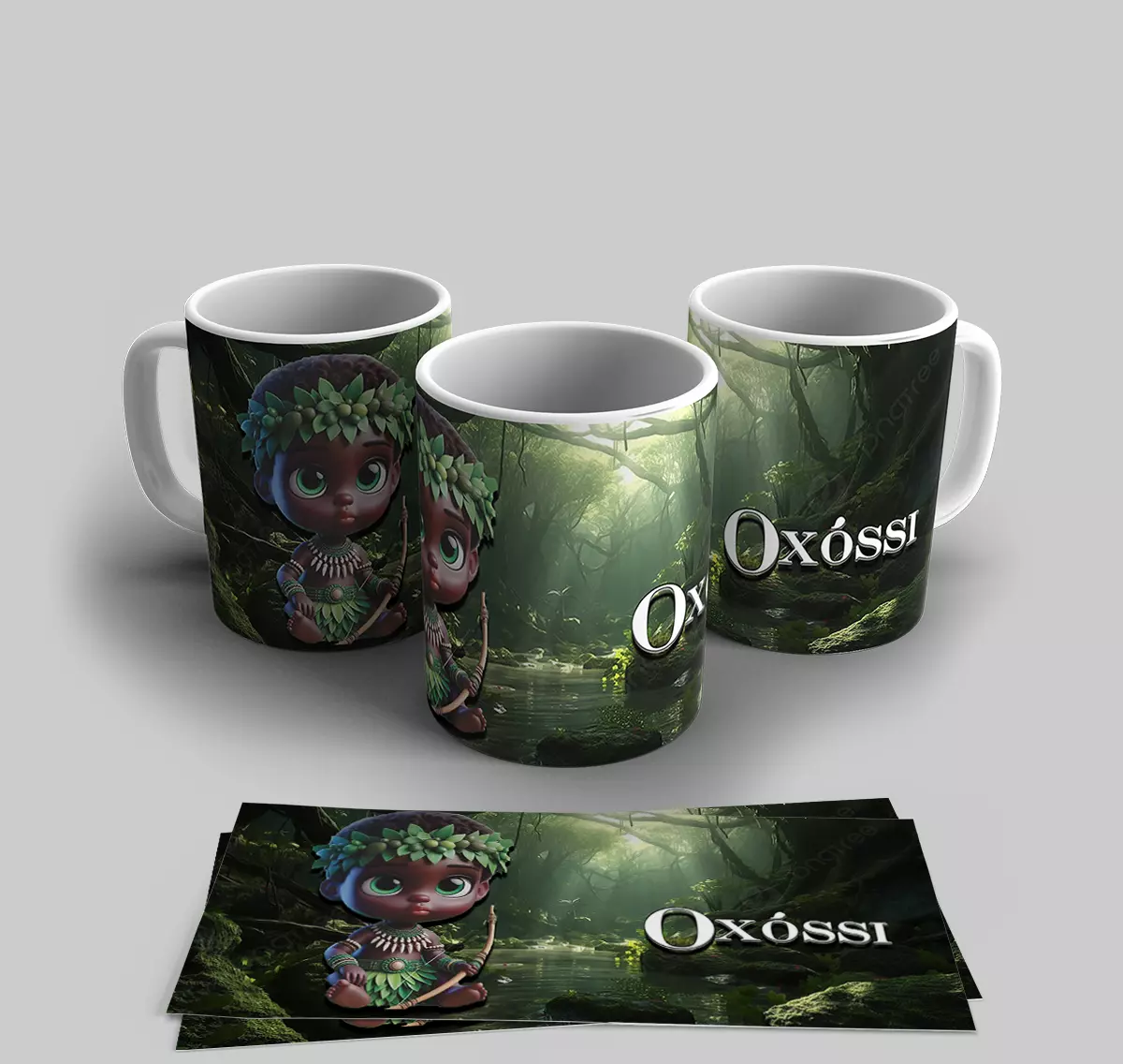Caneca Baby Orixás - Oxossi