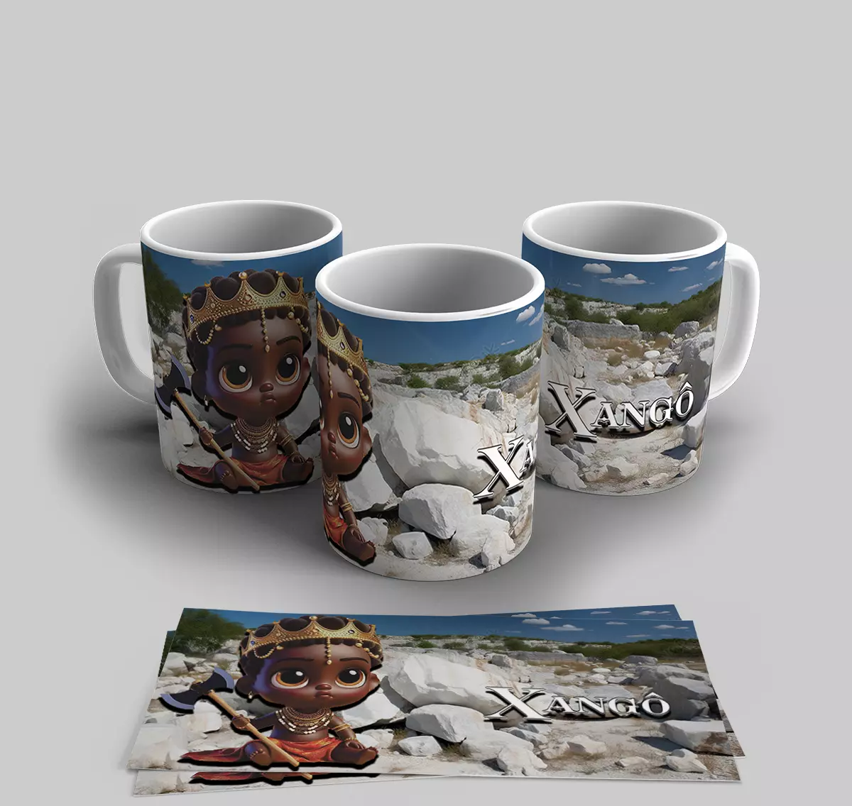 Caneca Baby Orixás - Xango